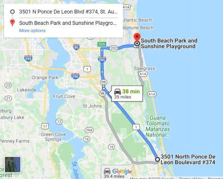 South Beach Park and Playground Driving Directions to Florida Coastal Contractors LLC